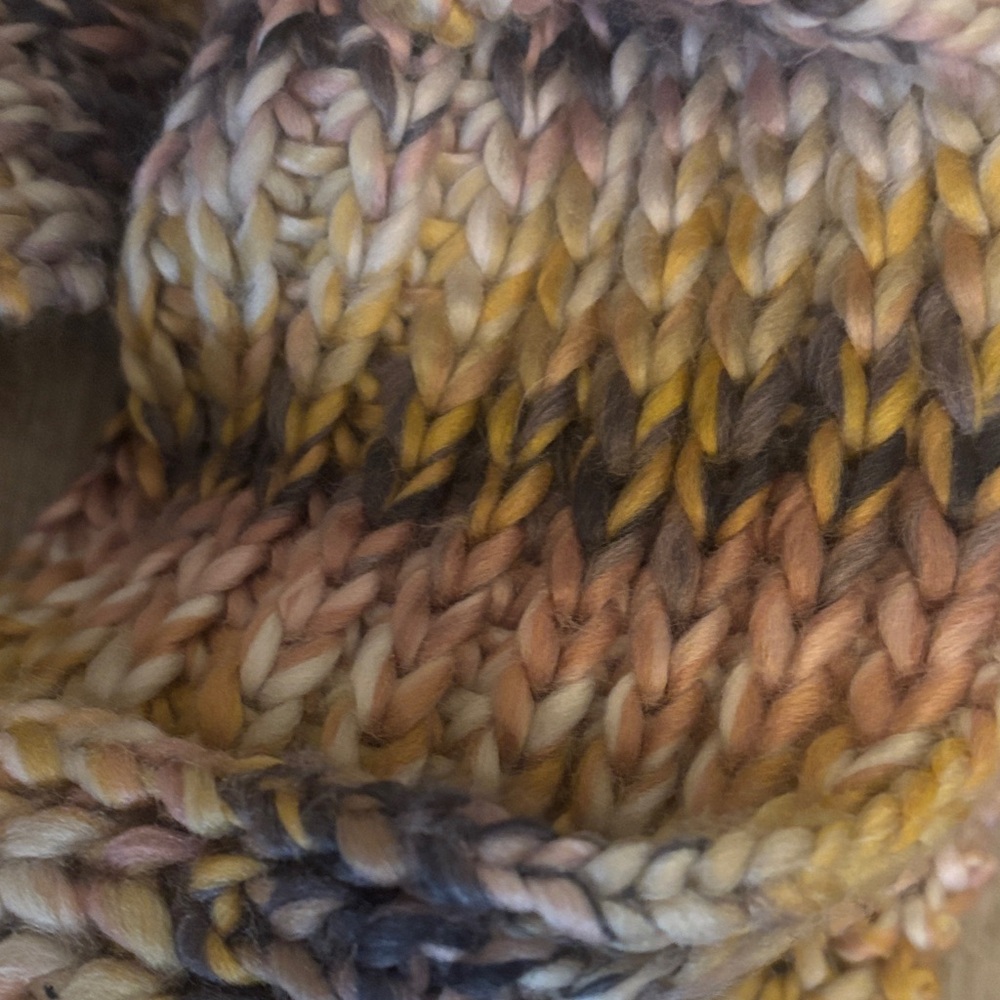 Multicolor Knit Scarf - Picture 9 of 11